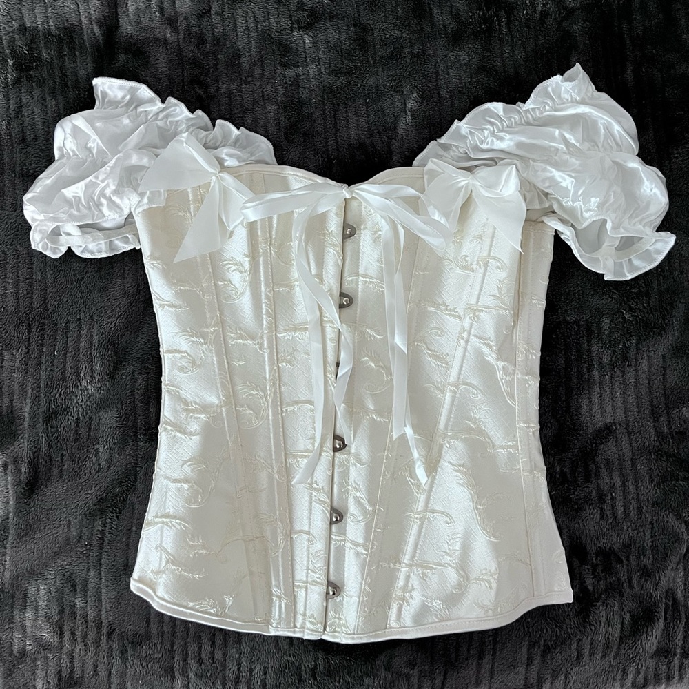 Corset off the shoulder top